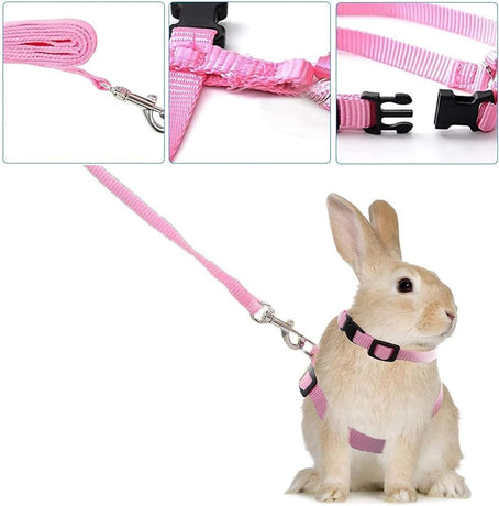 Cat Harnesses & Leashes - Cat Harnesses with Leashes - Anti-Escape Cat Leash Sets - Adjustable Soft Kitten Vests - Kitten Harnesses - For Kittens and Puppies