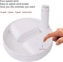 Folding Desk Fan - Adjustable Design - Cordless & Versatile - Foldable Standing Desk Fan
