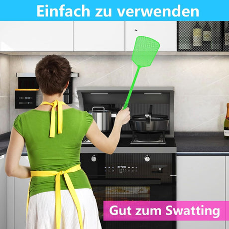 Fly Swatters - Fly Swatters - Mosquito Repellent - 5 Stable Fly Swatters