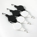 Plant Hooks - Retractable Plant Hanger - Easy-Access Hanging Flower Baskets - For Garden Baskets, Pots, and Feeders - Pack of 6