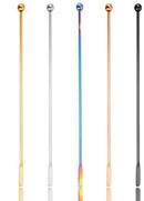 5 304 stainless steel coffee yogurt honey stirrers - bar juice - cocktail - creative cocktail sticks