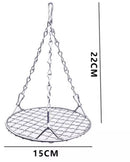 Stainless Steel Bird Toys - Small Pet Toys - Hanging Bird Cage Accessories - Suitable for Various Birds - For Balance Training of Small Parrots, Hamsters, etc.