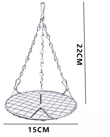 Stainless Steel Bird Toys - Small Pet Toys - Hanging Bird Cage Accessories - Suitable for Various Birds - For Balance Training of Small Parrots, Hamsters, etc.