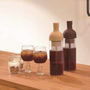 Cold Brew Coffee Pot - 1000 ml Glass Carafe with Infuser - For Iced Coffee & Iced Tea - Easy to Fill and Clean - Brown