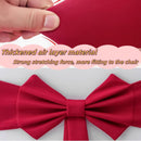Chair Covers - 2 pieces - Christmas bow on chairs - Christmas accessories - Chair covers for home - Suitable for holidays - Parties - Weddings - Outdoor kitchens - Restaurants - Hotels