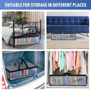 Cap Storage Bag | Set of 2 Storage Bag / Storage Sleeve - for baseball caps and other caps | Cap Organizer with 2 Handles for Closet | Moisture Protection - Gray