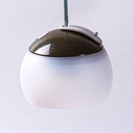 Night Light - Outdoor Camping Lamp - Atmospheric Decorative Lighting - Round Camping Lamp - 3 Brightness Levels - Hook Mount - Suitable for emergencies, tents, fishing, and other occasions. (Green)