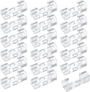 Transparent Cable Clips Self-Adhesive – Cable Organizer – 120 pieces – Cable Tray – Cable Ties – Cable Lock – Desk Organizers – Organizer – Cable Trays – Cable Management – Clips – Ties
