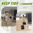 Transparent Cable Clips Self-Adhesive – Cable Organizer – 120 pieces – Cable Tray – Cable Ties – Cable Lock – Desk Organizers – Organizer – Cable Trays – Cable Management – Clips – Ties