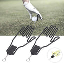2-Pack Glove Supports - Black Plastic Frame to Prevent Deformation - For Golf & Outdoor Gloves
