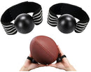 2-Piece Volleyball Hand Shape Trainer - Soft Nylon & Wooden Beads - Adjustable Size for Correct Ball Placement - For Training and Competition