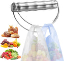 Shopping Bag Handles - Labor-Saving Tools - Supports up to 23kg - Made of Stainless Steel - Reusable - Suitable for supermarkets, home, travel, market, laundry and camping