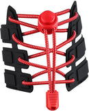 Sneaker Laces 120CM suitable for Sneakers - Elastic laces without a knot - Suitable for students and adults - With strong buckle and quick-release function (red)