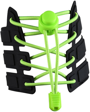 Sneaker Laces 120CM suitable for Sneakers - Elastic laces without a tie - Suitable for students and adults - With strong buckle and quick-release function (Fluorescent Yellow)