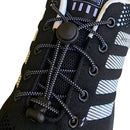 Sneaker Laces 120CM suitable for Sneakers - Elastic laces without a tie - Suitable for students and adults - With strong buckle and quick-release function (Fluorescent Yellow)