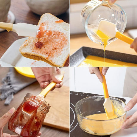 Baking Spatula - Kitchen Spatula - Household 2-in-1 Baking Spatula - Spatula for cream, jam and butter - Kitchen Mixing Spatula - Bottle Opener