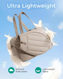 Tennis Bag - Tennis Backpack - 42L with Shoe Compartment - Sports Bag - Waterproof Racket Bag - Protective Racket Compartment - Portable as a Shoulder Bag - Camel