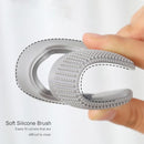 2-Pack Silicone Pet Hair Remover - Dog Hair - Cat Brush - Cat Brush - Reusable Plucking Brush for Clothes, Sofa & Car - Gray