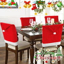 Chair Covers - 4 pieces - Christmas chair covers - Red chair covers - Christmas chair covers - Christmas decorations