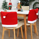 Chair Covers - 4 pieces - Christmas chair covers - Red chair covers - Christmas chair covers - Christmas decorations