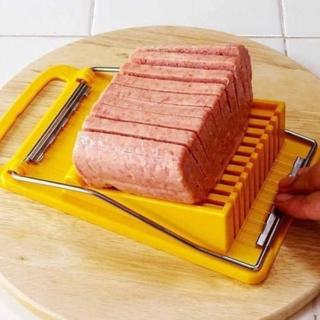 Meat Slicer - Luncheon Meat Slicer - Egg Slicer - Multifunctional Kitchen Aid - Suitable for bananas, avocados, and vegetables; dishwasher safe.