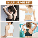 Clothespins - Bra Band Clips - 3 Bra Band Clips and 6 Pairs of Bra Clips - Adjustable Bra Band Clips - Soft and comfortable, stretchy and suitable for all cup sizes