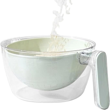 Kitchen Tools - Dishwashing Liquid - Fruit Washing Basin - Dish Drainer - Rotating Dish Drainer - Suitable for kitchen salads, mixing food, fruits, vegetables and other snacks.