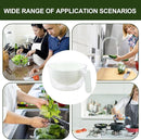 Kitchen Tools - Dishwashing Liquid - Fruit Washing Basin - Dish Drainer - Rotating Dish Drainer - Suitable for kitchen salads, mixing food, fruits, vegetables and other snacks.