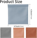 Wallet - Organizer - Men's Wallet - Gift - Men's Gift - Gift for Men - Gift for Boyfriend - Gift for Father - Set of 4 (Blue, Brown, Light Gray, Apricot)