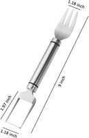 Watermelon Fork - Multifunctional Watermelon Slicer - Fruit Cutter - Portable Tool 2-Piece Set