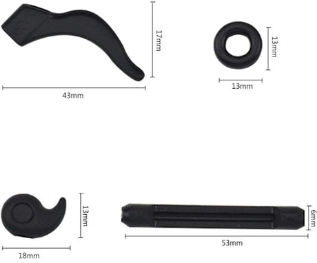Ear Support - Non-slip Silicone Glasses - Frames - 24 Pairs