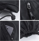 One-Piece Backpack - Drawstring Backpack - Large Capacity - Lightweight - Separate Wet and Dry Compartments, Sports Backpack - Suitable for Travel and Fitness - Black