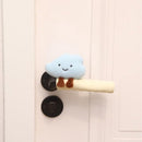 Protective Cover - Set of Two - Cute Cloud-Shaped Door Handle Gloves - Decorative Door Handle Protector Cover - Door Accessories (Blue)
