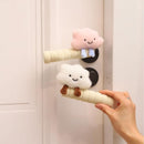 Protective Cover - Set of Two - Cute Cloud-Shaped Door Handle Gloves - Decorative Door Handle Protector Cover - Door Accessories (Blue)