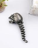 Skeleton Bottle Opener - Beer Opener - Robust Stainless Steel with Ergonomic Grip - Keychain Size - For Bar & Party
