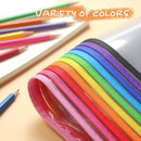 Erasable and Writable Folders - Pack of 30 | Includes 30 water-based whiteboard markers and 3 iron rings - Transparent plastic folders/protective covers - Drawing and tracing bags - Erasable and writable - Random colors