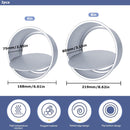Cake Pans - 2-Piece Set - Round Cake Pans - Non-Stick Baking Pans - Aluminum Baking Pans 15cm and 20cm - Baking Pans with Removable Base - Round Pans - Baking Tools