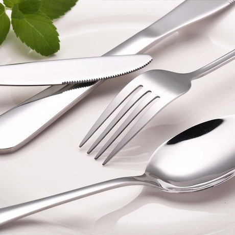 Cutlery Forks - 6 pieces - Stainless steel cutlery forks - Cutlery set - Suitable for Western dishes, desserts and coffee.
