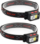 headlamp LED rechargeable - headlight - outdoor bicycle lamp - rechargeable night light - high-intensity LED headlamp - gaze sensor - COB headlamp
