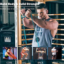 Resistance Bands - Pull-up Bands - Training Bands - Fitness Bands - Set of 5 Bands - 5 Different Resistances - Set for Training, Fitness, Exercises, and Physical Therapy for Men and Women - Includes Carrying Bag