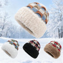 Winter Warm Knitted Hat - With Fleece Lining - Unisex - Suitable for Cold Weather（Beige）