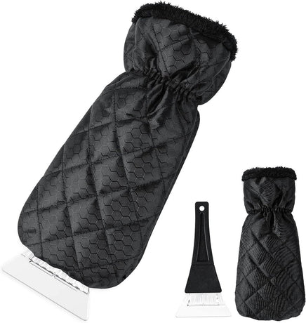 Snow Removal Tools - Snow Shovel - Windshield Ice Scraper - Antifreeze Gloves for Easily Removing Frost and Ice from the Windshield - Snow Scraper - Ultra-Light Tool for Defrosting Car Windows