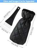 Snow Removal Tools - Snow Shovel - Windshield Ice Scraper - Antifreeze Gloves for Easily Removing Frost and Ice from the Windshield - Snow Scraper - Ultra-Light Tool for Defrosting Car Windows