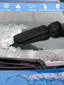 Snow Removal Tools - Snow Shovel - Windshield Ice Scraper - Antifreeze Gloves for Easily Removing Frost and Ice from the Windshield - Snow Scraper - Ultra-Light Tool for Defrosting Car Windows