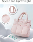 Cooler Bags - Lunch Bag - Handle Strap - Cooler Bag - Lunch Bag - Insulated Cooler Bag - Picnic Bag - Suitable for work, office, travel and picnics（Pink）