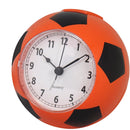 Football Alarm Clock - Silent Non-Ticking Desk Clock | Kids Bedside Clock | Cute football design, easy-to-read analog display, perfect for kids' bedrooms, great birthday gift for boys and girls - Orange