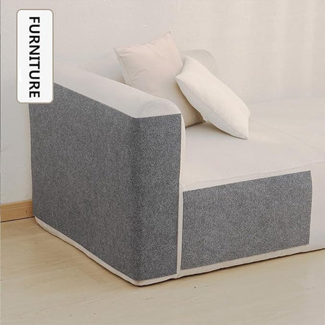 Premium Cat Scratching Mat - Couch Cushions - Strong adhesion, for ultimate fun for your cat - Protects your furniture, lets your cat have fun (size: 30x30 cm, Gray, pack of two)
