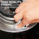 10pcs Kitchen DishCloths, 7.87"×7.87" Wire Dishwashing Rag for Wet and Dry, Multipurpose Cleaning Cloth, Reusable and Washable Clean Tools for Cookware, Sinks, Stove Tops, Dishes