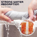 10pcs Kitchen DishCloths, 7.87"×7.87" Wire Dishwashing Rag for Wet and Dry, Multipurpose Cleaning Cloth, Reusable and Washable Clean Tools for Cookware, Sinks, Stove Tops, Dishes