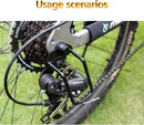 Universal Bike Bicycle Rear Derailleur Guard Rack Protector, Gear Shifter Chain Guard, Dial Protector-Style A